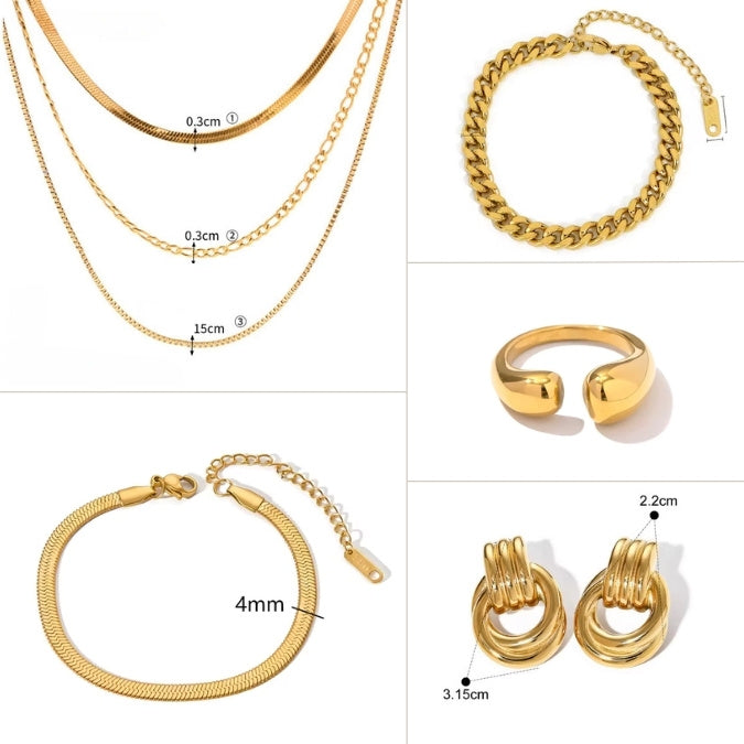 Box Glam | Kit Mix de Acessórios com 5 itens