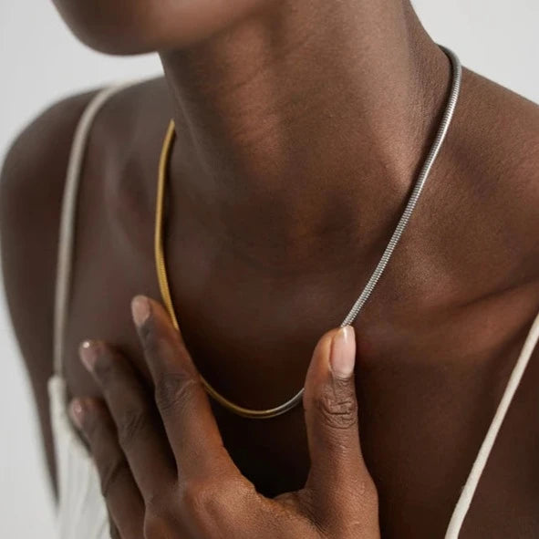 Colar Malha com Mix de Banhos