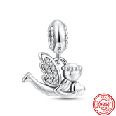 Berloque Charm Life em Prata 925 Cupido