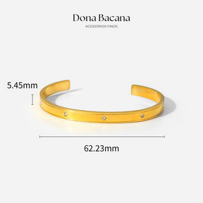 Pulseira Bracelete Diversas Banhada a Ouro 18K | Coleção Verona