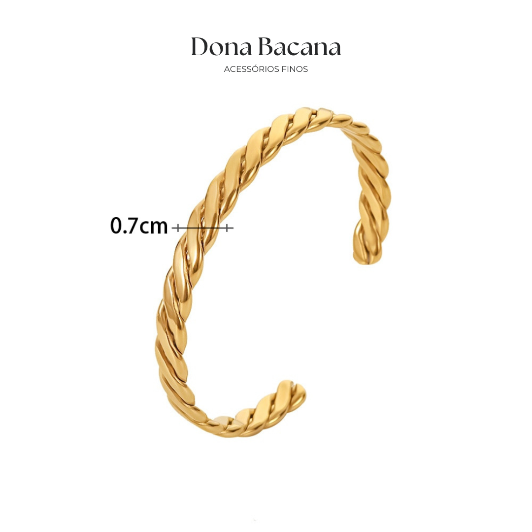 Pulseira Bracelete Diversas Banhada a Ouro 18K | Coleção Verona