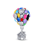 Berloque Charm Life em Prata 925 Balão Altas Aventuras