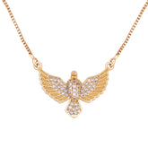 Colar Religioso Divino Espírito Santo com Zircônias