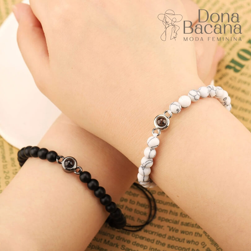 Pulseira Eternize® - Edição Especial YIN YANG - Compre 1 e Leve 2 - Dona bacana