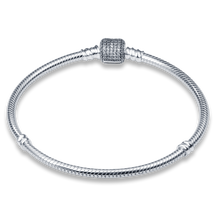 Pulseira para Berloque em Prata 925 - Bracelete Brilho