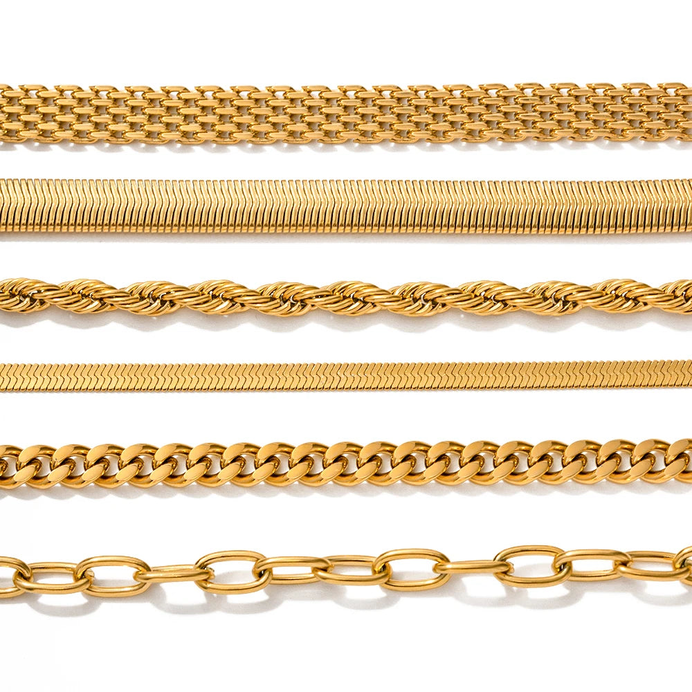 Pulseiras Modelos Variados Banhado a Ouro 18k