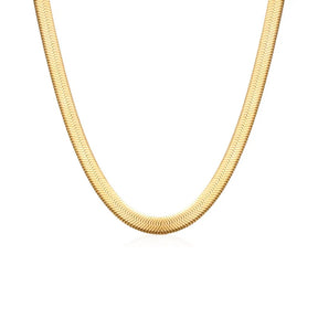 Colar Malha Banhado a Ouro 18K