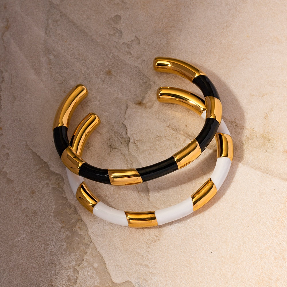 Pulseira Bracelete Listrado | Coleção Verona